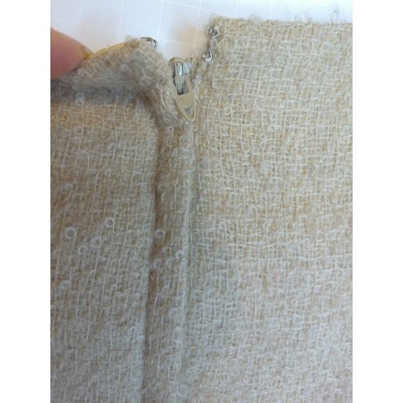 Vintage Lilli Diamond Caifornia Fur Trim Mini Dress READ - Picture 7 of 10